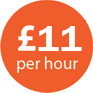 £11 per hour